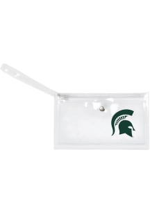 Michigan State Spartans Stadium Approved Logo Womens Clear Tote