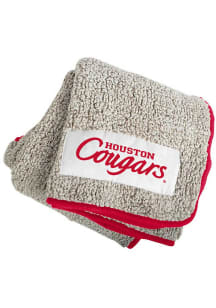 Houston Cougars Frosty Fleece Sherpa Fleece Blanket - Red