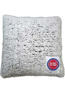 Detroit Pistons 16x16 Frosty Throw Pillow - Red