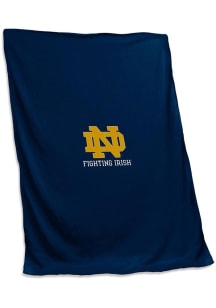 Notre Dame Fighting Irish Team Logo Sweatshirt Blanket