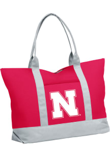 Nebraska Cornhuskers Red Team Logo Tote
