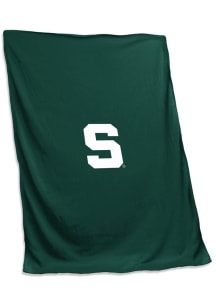 Michigan State Spartans Team Logo Sweatshirt Blanket