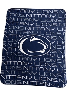 Penn State Nittany Lions Classic Navy Fleece Blanket - Navy Blue