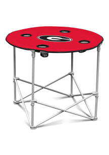 Georgia Bulldogs Round Tailgate Table