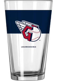 Cleveland Guardians 16oz Pint Glass - Navy Blue