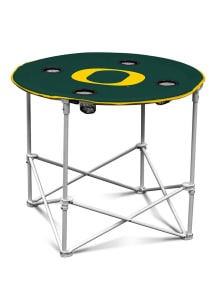 Oregon Ducks Round Tailgate Table