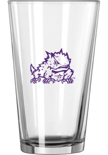 TCU Horned Frogs 16oz Pint Glass - Purple