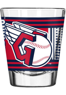 Cleveland Guardians Logo 2oz Shot Glass