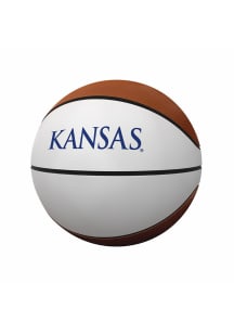 Kansas Jayhawks Logo Brands Rubber Autograph Basketball