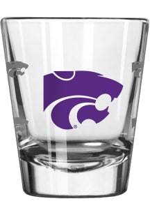 K-State Wildcats 2oz Satin Etch Shot Glass