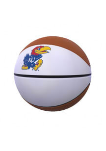 Kansas Jayhawks Logo Brands Full-Size Autograph Basketball