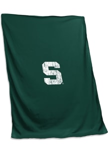 Michigan State Spartans Screened Sweatshirt Blanket