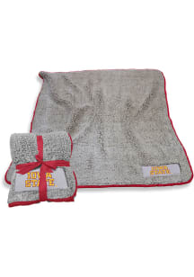 Iowa State Cyclones Frosty Sherpa Fleece Blanket - Grey