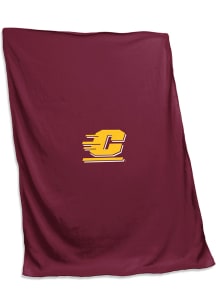 Central Michigan Chippewas Screened Sweatshirt Sweatshirt Blanket