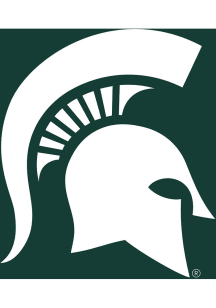 Michigan State Spartans Applique Garden Flag - Green