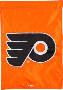 Philadelphia Flyers Applique Garden Flag - Orange
