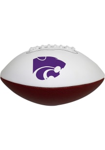 K-State Wildcats Logo Brands Full-Size Autograph Football