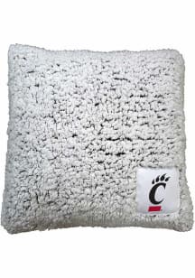 Cincinnati Bearcats Frosty Throw Throw Pillow - Grey