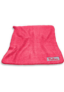 Philadelphia Phillies Color Frosty Sherpa Fleece Blanket - Red