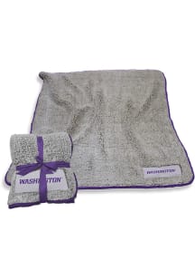 Washington Huskies Frosty Sherpa Fleece Blanket - Purple