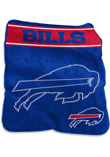 Buffalo Bills 60x80 Raschel Throw Blanket - Blue