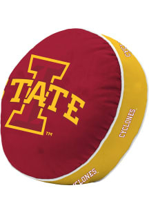 Iowa State Cyclones Puff Throw Pillow - Red