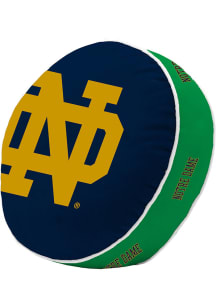 Notre Dame Fighting Irish Puff Throw Pillow - Blue