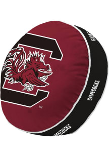 South Carolina Gamecocks Puff Throw Pillow - Red
