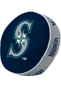 Seattle Mariners Puff Throw Pillow - Navy Blue