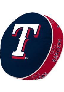 Texas Rangers Puff Throw Pillow - Blue