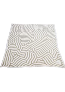Kansas Jayhawks Luxe 50x60 Fleece Blanket - Tan