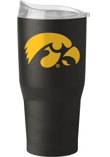 Logo Brands Iowa Hawkeyes 30 oz Flipside Powder Coat Stainless Steel Tumbler - Black