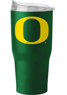 Logo Brands Oregon Ducks 30 oz Flipside Powder Coat Stainless Steel Tumbler - Green