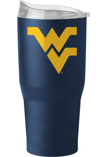 Logo Brands West Virginia Mountaineers 30 oz Flipside Powder Coat Stainless Steel Tumbler - Gold