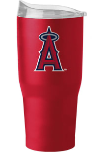 Logo Brands Los Angeles Angels 30 oz Flipside Powder Coat Stainless Steel Tumbler - Red