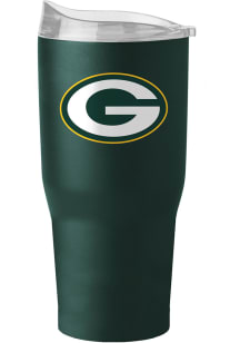 Logo Brands Green Bay Packers 30 oz Flipside Powder Coat Stainless Steel Tumbler - Green