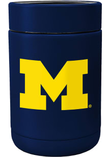 Logo Brands Michigan Wolverines Flipside Powder Coat Stainless Steel Coolie