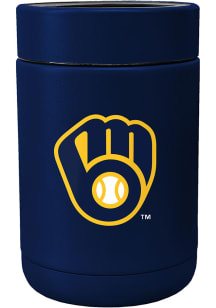 Logo Brands Milwaukee Brewers Flipside Powder Coat Stainless Steel Coolie
