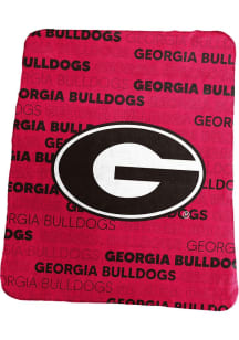 Georgia Bulldogs Classic Fleece Blanket - Red