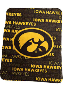 Iowa Hawkeyes Classic Fleece Blanket - Black
