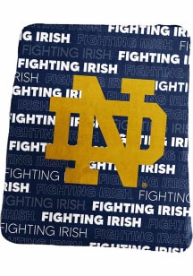 Notre Dame Fighting Irish Classic Fleece Blanket - Blue