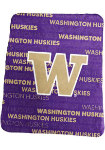 Washington Huskies Classic Fleece Blanket - Purple