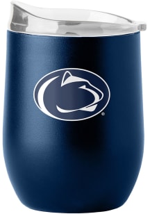 Penn State Nittany Lions 16 oz Flipside Powder Coat Curved Stainless Steel Stemless - Blue