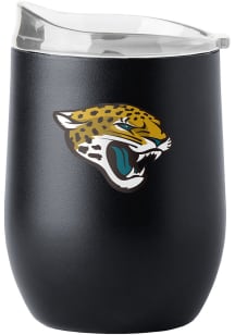 Jacksonville Jaguars 16 oz Flipside Powder Coat Curved Stainless Steel Stemless - Blue
