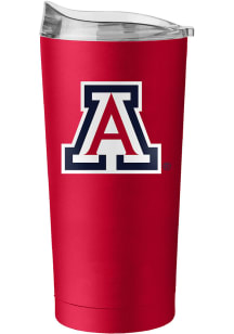 Logo Brands Arizona Wildcats 20 oz Flipside Powder Coat Stainless Steel Tumbler - Red