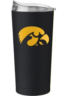 Logo Brands Iowa Hawkeyes 20 oz Flipside Powder Coat Stainless Steel Tumbler - Black