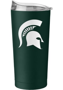 Logo Brands Michigan State Spartans 20 oz Flipside Powder Coat Stainless Steel Tumbler - Green