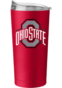 Logo Brands Ohio State Buckeyes 20 oz Flipside Powder Coat Stainless Steel Tumbler - Red