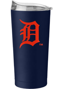 Logo Brands Detroit Tigers 20 oz Flipside Powder Coat Stainless Steel Tumbler - Blue