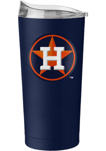 Logo Brands Houston Astros 20 oz Flipside Powder Coat Stainless Steel Tumbler - Navy Blue